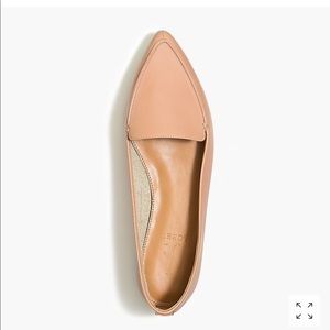 Edie Leather Flats J. Crew